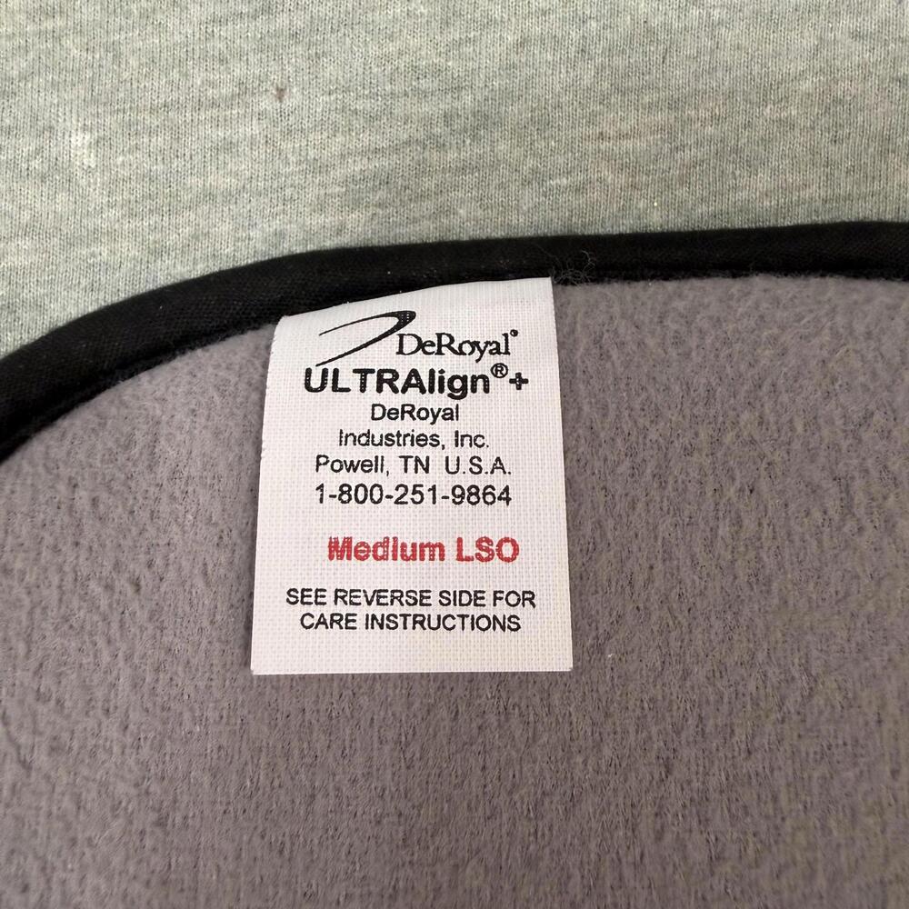 DEROYAL ULTRAlign + Support Back BOA BRACE, Size Medium LSO - Picture 2 of 5